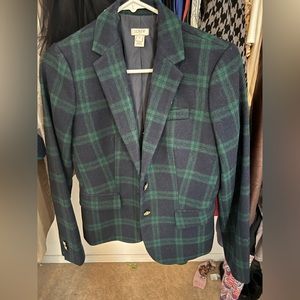 J. Crew Plaid Blazer